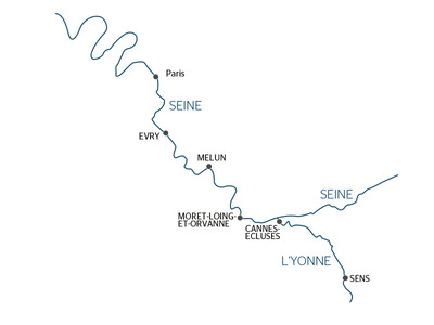 raymond petite seine cruising map