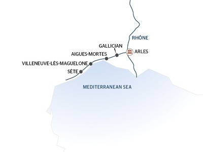anne marie provence cruising map